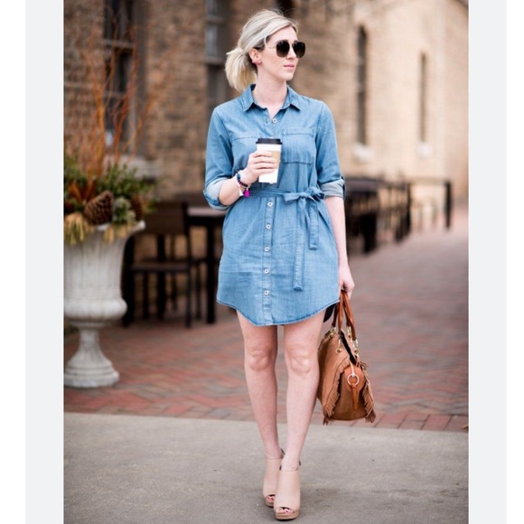 Velvet Heart Denim Dresd - Picture 11 of 12